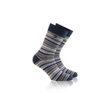 Fashion - Navy / Colored striped
